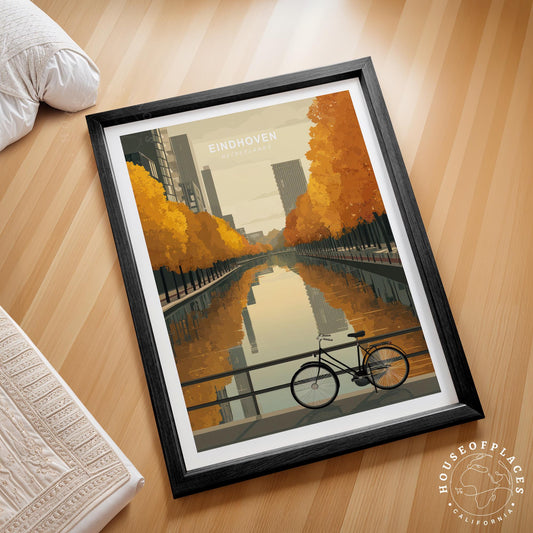 Eindhoven travel poster – view 2