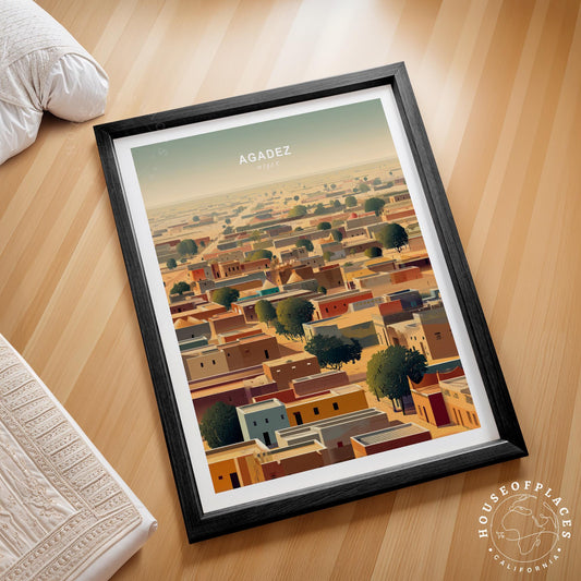 Agadez travel poster – view 2