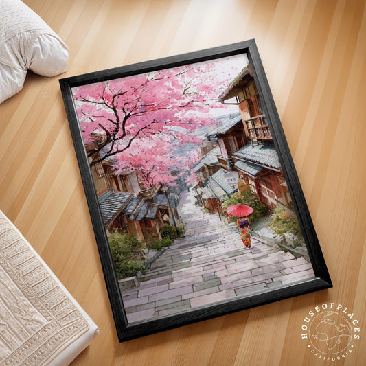 Kyoto travel poster – view 2