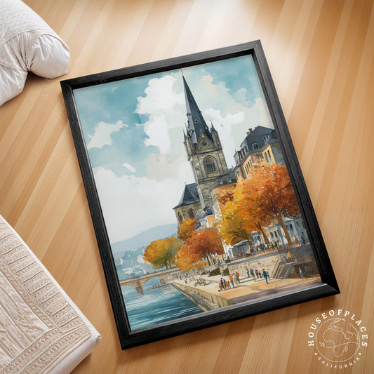 Bonn travel poster – view 2