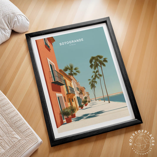Sotogrande travel poster – view 2