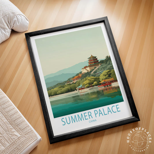 Summer Palace travel poster – view 2