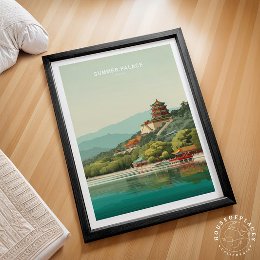 Summer Palace travel poster – view 2