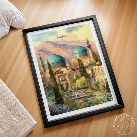 Shiraz travel poster – view 2