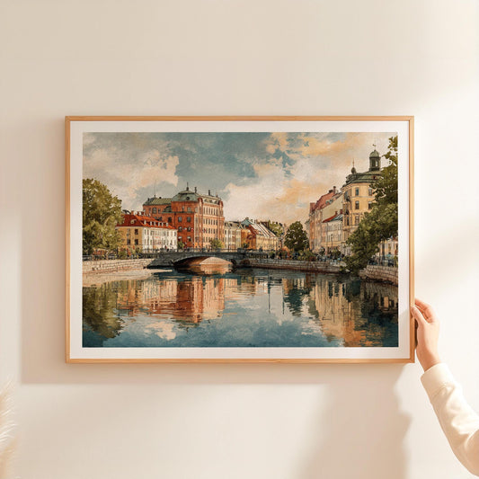 Gothenburg travel poster – view 2