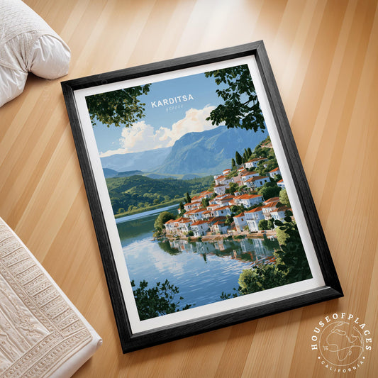 Karditsa travel poster – view 2