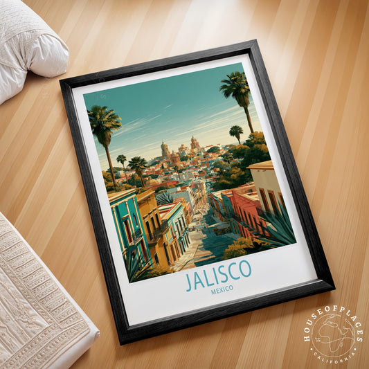 Jalisco travel poster – view 2