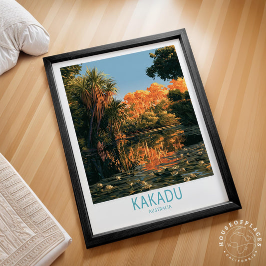 Kakadu travel poster – view 2