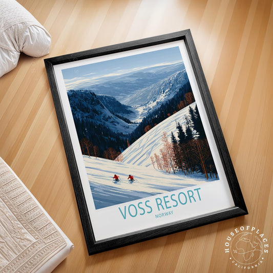 Voss Resort travel poster – view 2