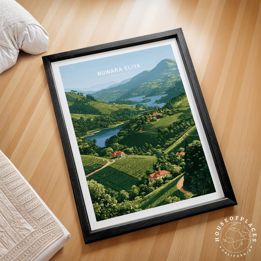 Nuwara Eliya travel poster – view 2