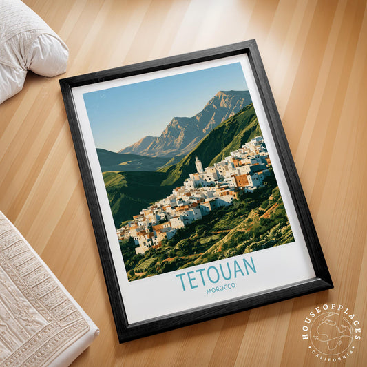Tetouan travel poster – view 2