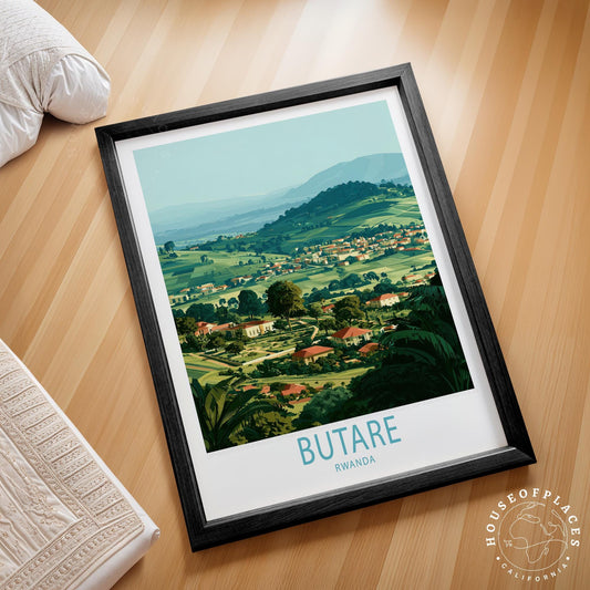 Butare travel poster – view 2