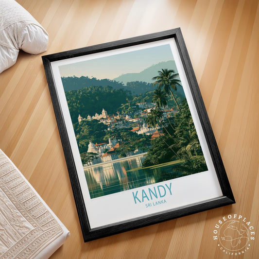 Kandy travel poster – view 2
