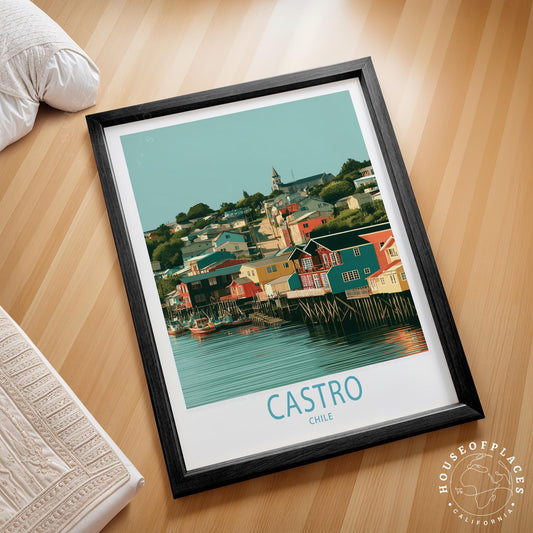 Castro travel poster – view 2