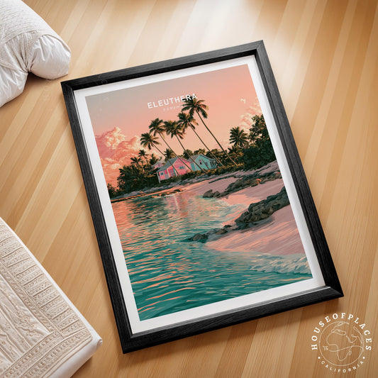 Eleuthera travel poster – view 2