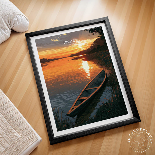 Iquitos travel poster – view 2
