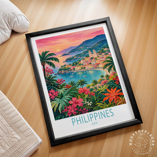 Philippines travel poster – view 2