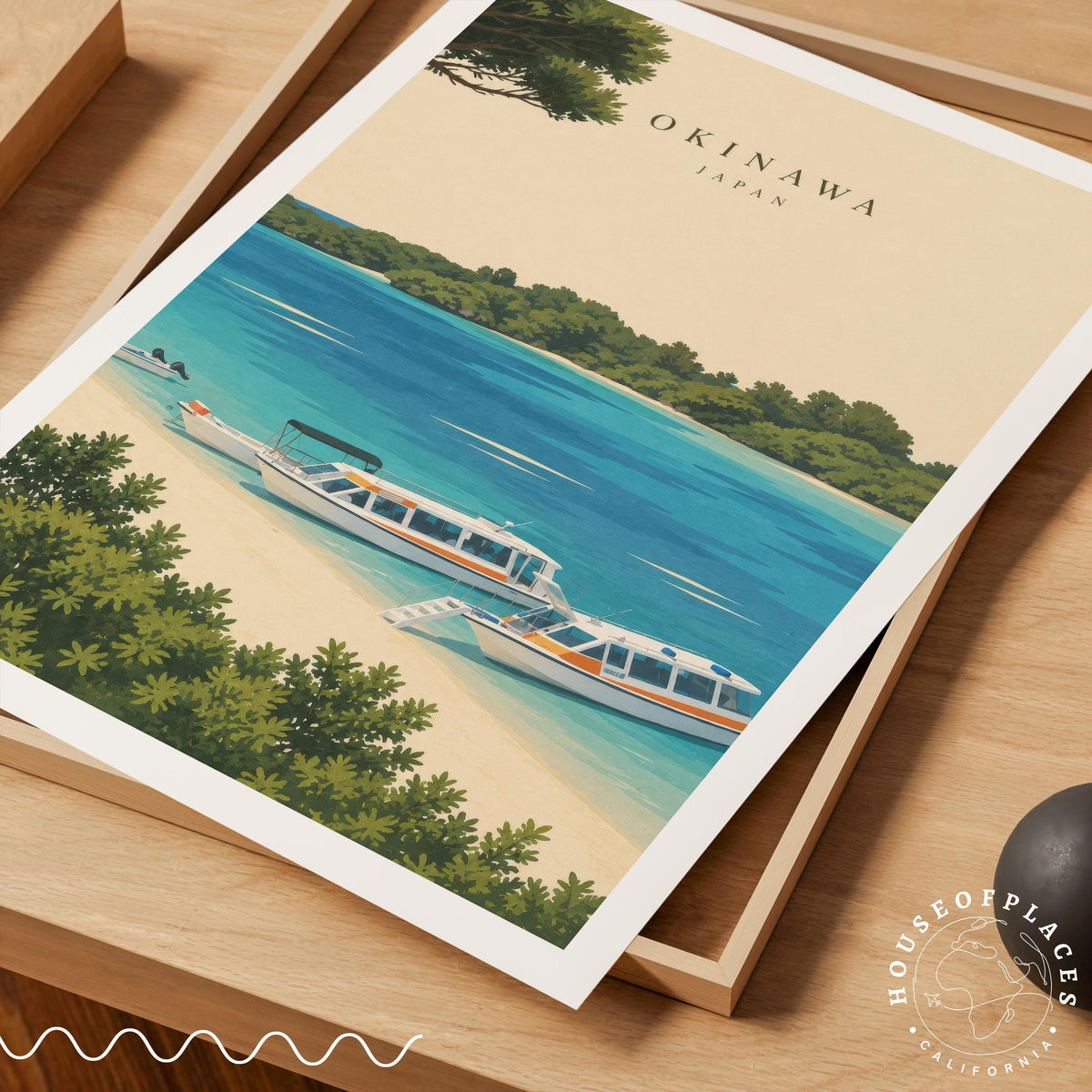 Okinawa travel poster – view 10