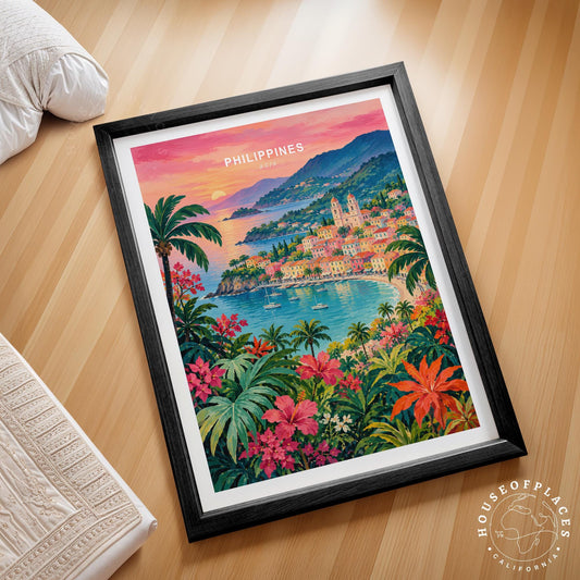 Philippines travel poster – view 2