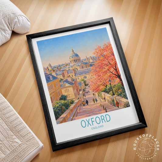 Oxford travel poster – view 2