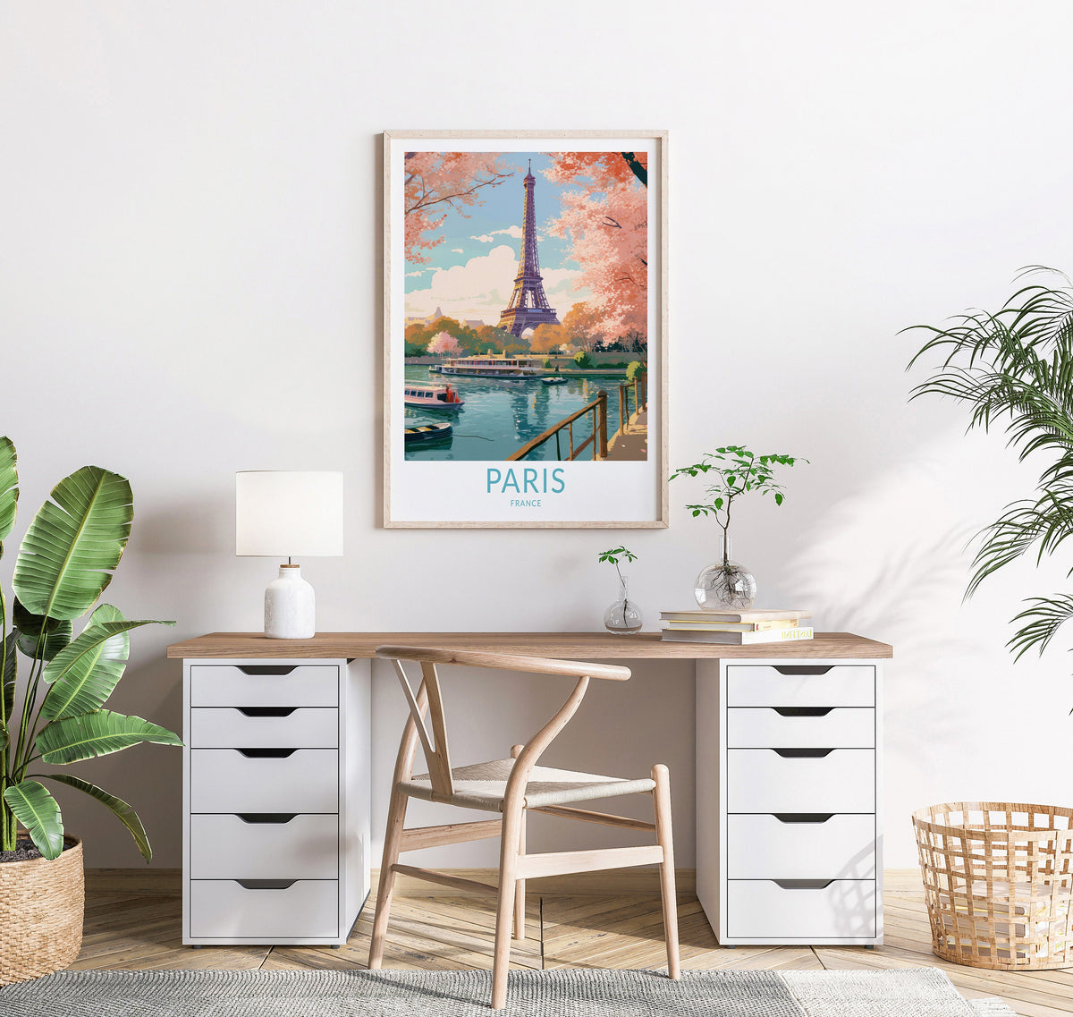 Paris travel poster – view 3