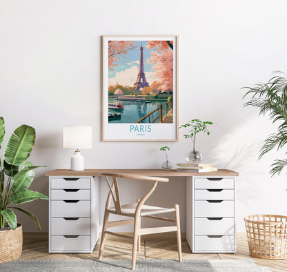 Paris travel poster – view 3