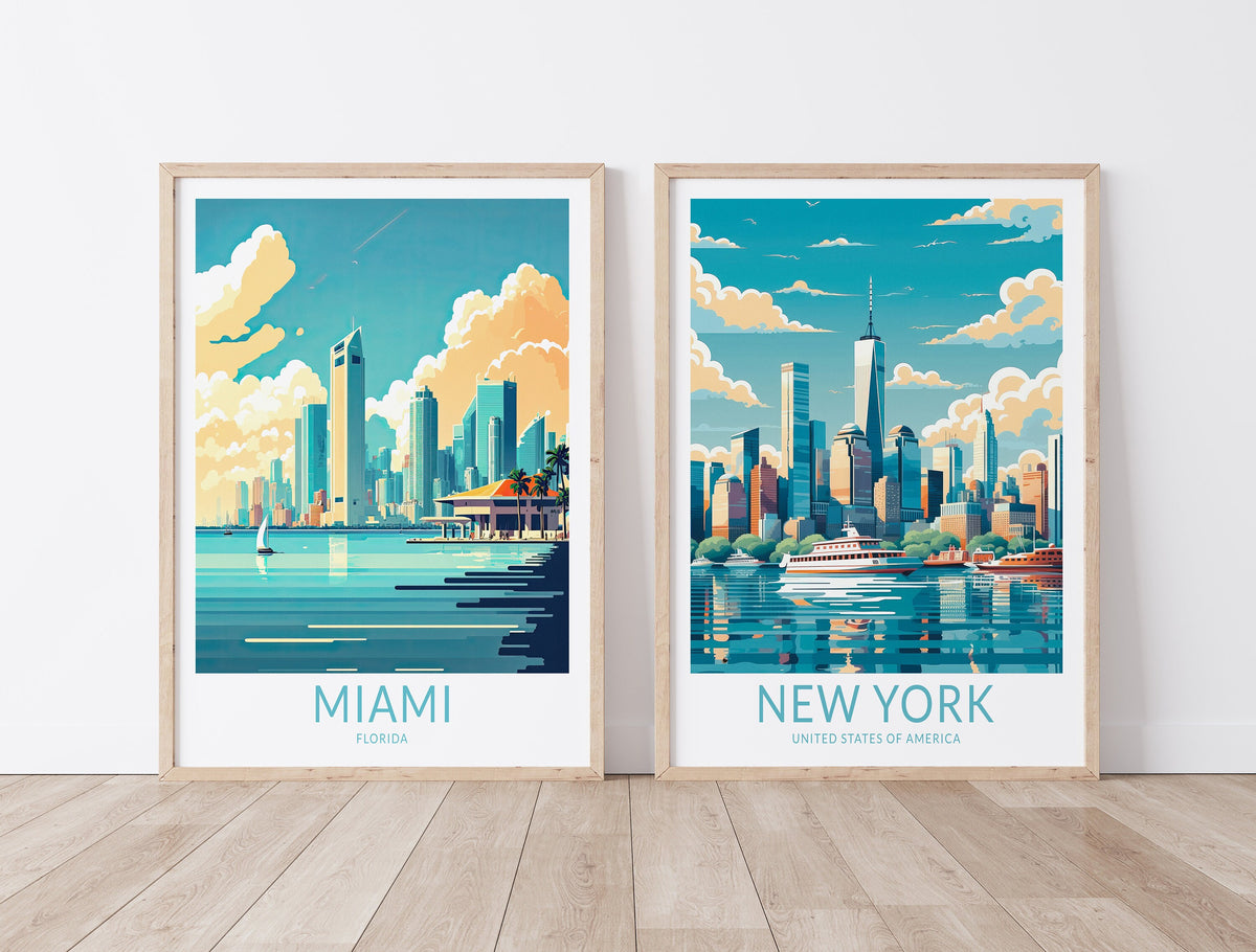 New York travel poster – view 8