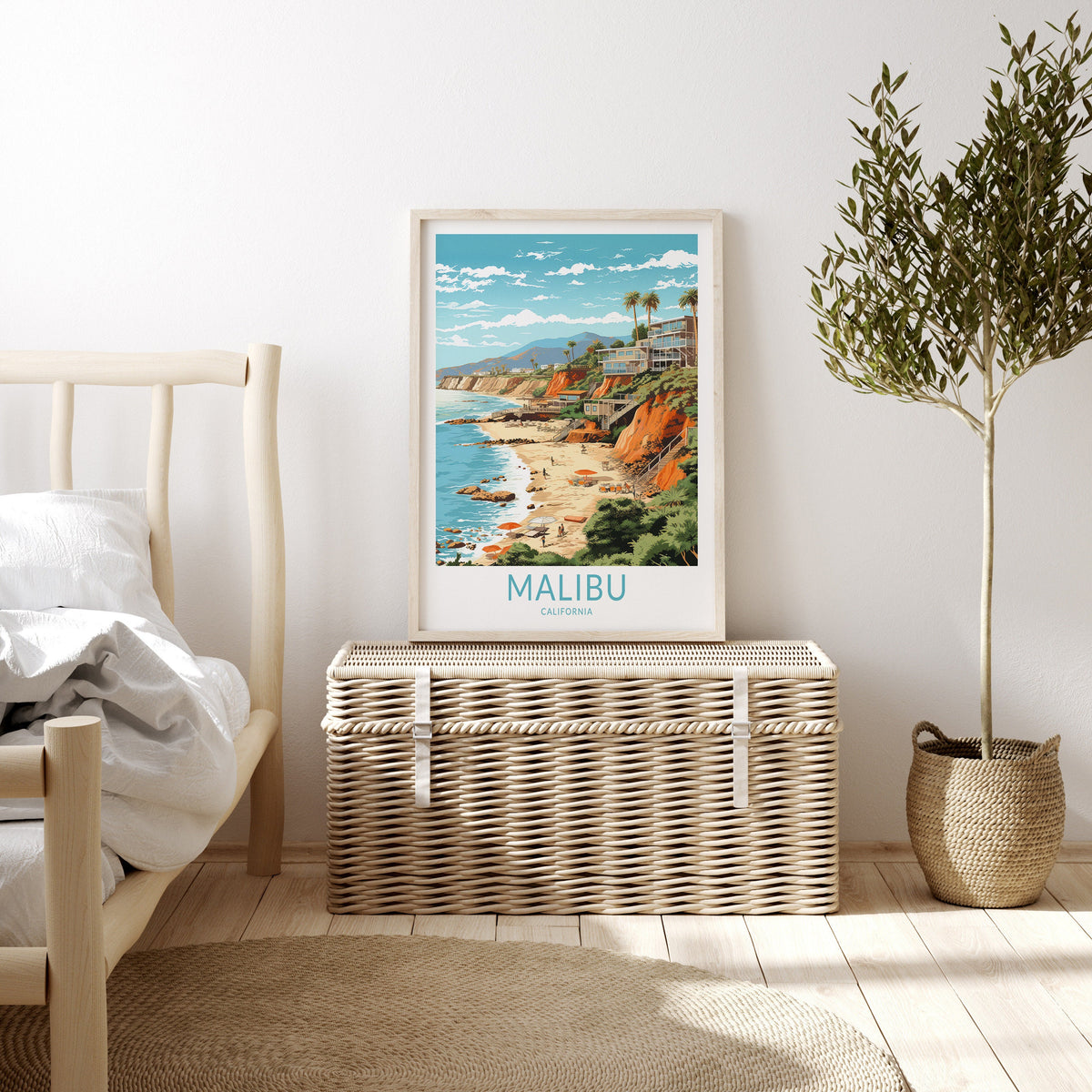 Malibu travel poster – view 2