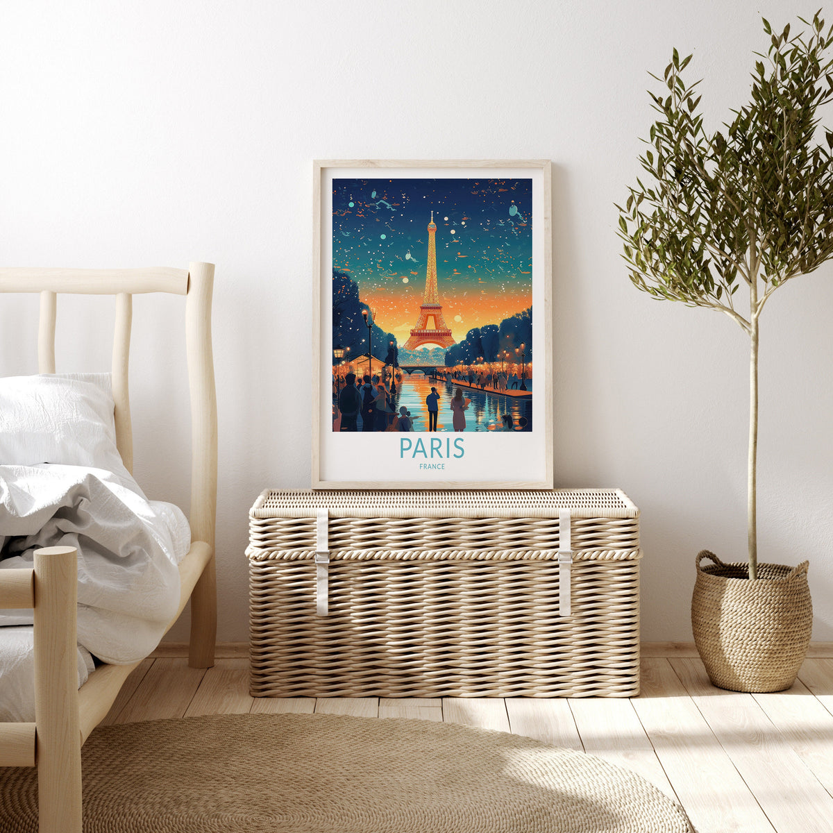 Paris travel poster – view 2