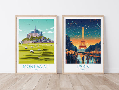 Paris travel poster – view 10