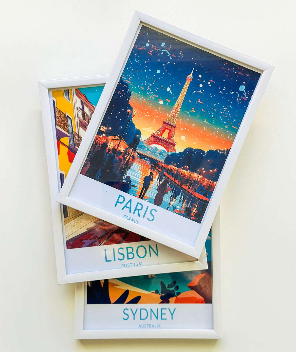 Set of 3 Bundle travel poster – view 6