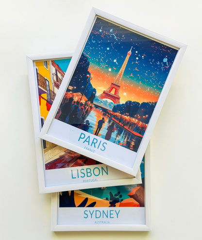 Set of 3 Bundle travel poster – view 6