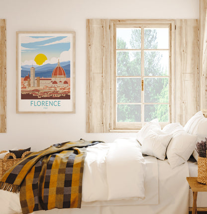 Florence travel poster – view 3