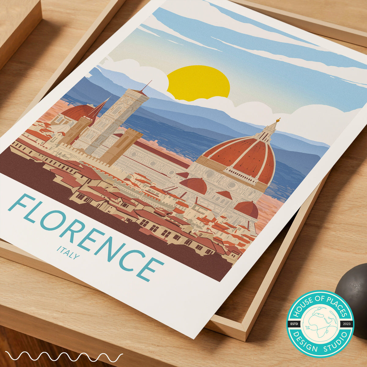 Florence travel poster – view 6