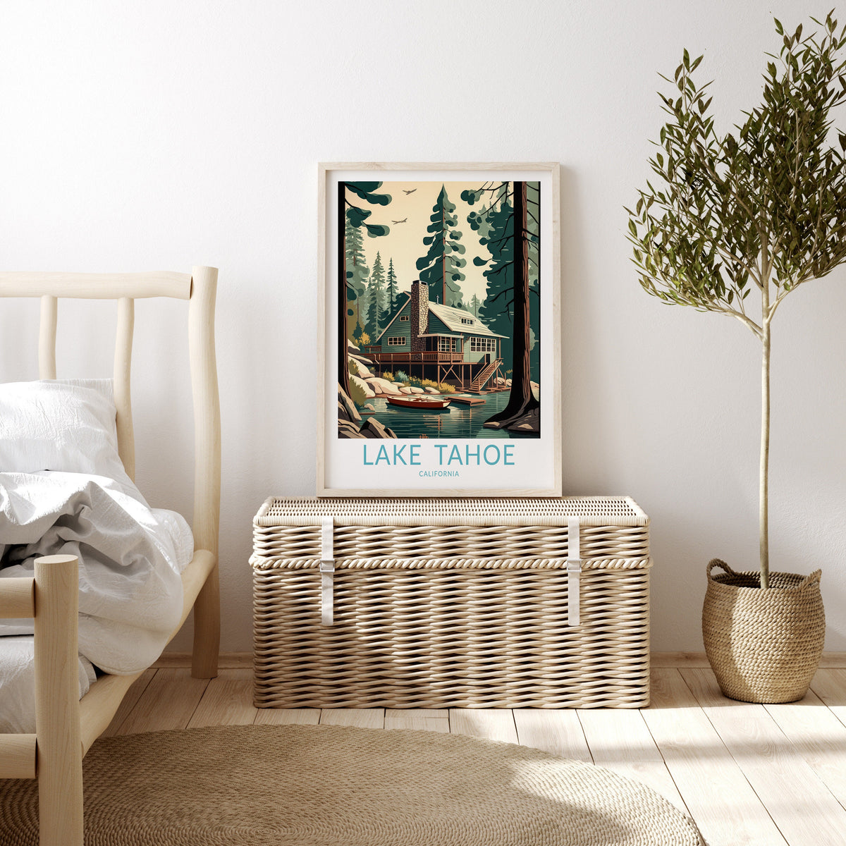 Lake travel poster – view 2