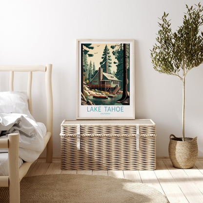 Lake travel poster – view 2