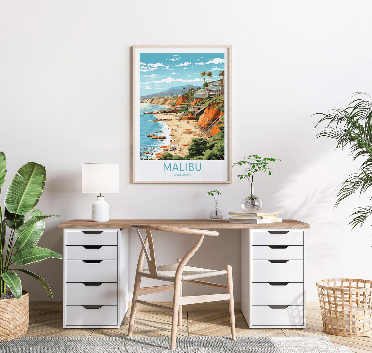Malibu travel poster – view 3