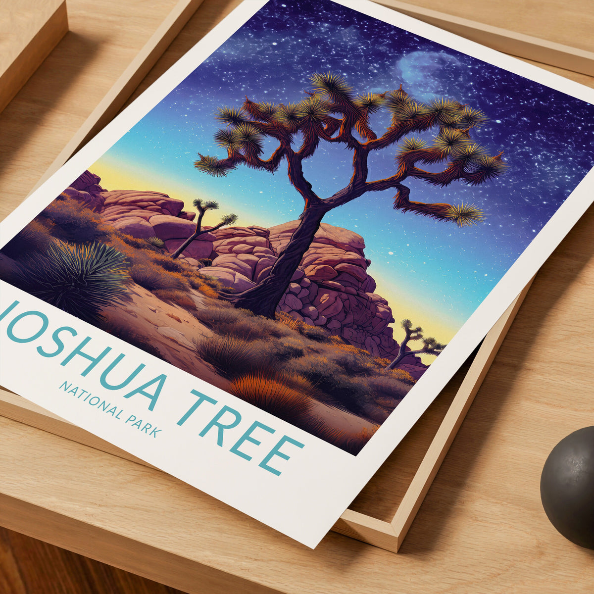 Joshua Tree travel poster – view 4
