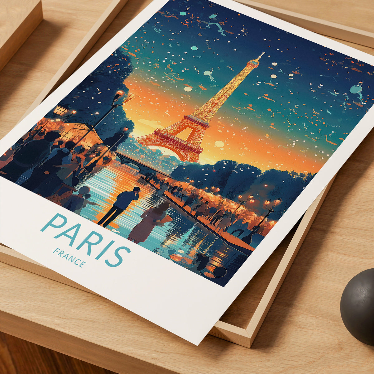 Paris travel poster – view 4
