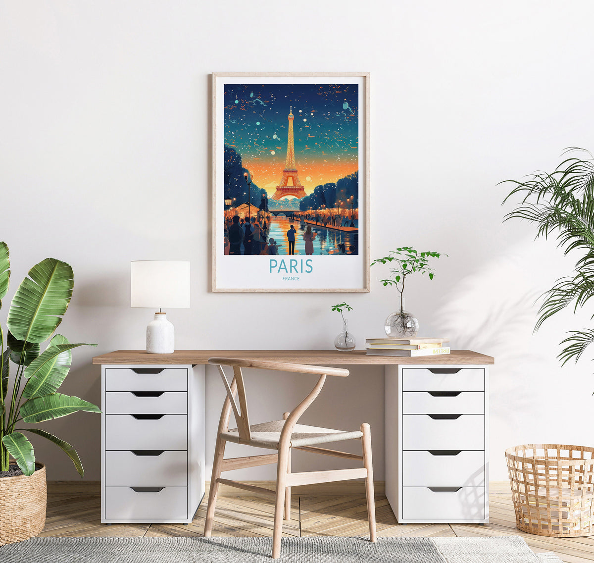 Paris travel poster – view 3