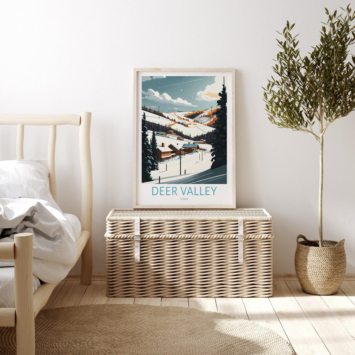 Deer Valley travel poster – view 2