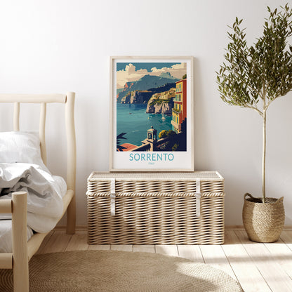 Sorrento travel poster – view 2