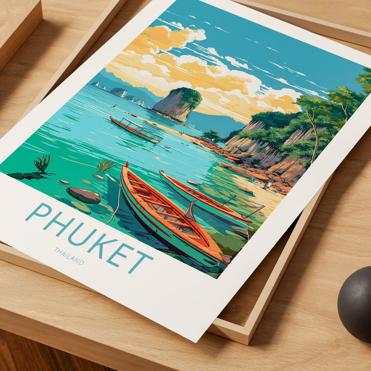 Phuket travel poster – view 4