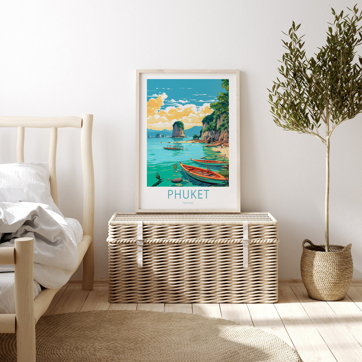 Phuket travel poster – view 2