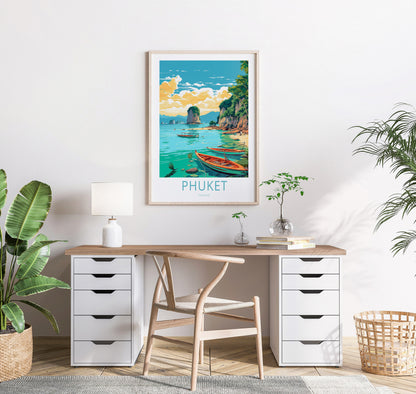 Phuket travel poster – view 3