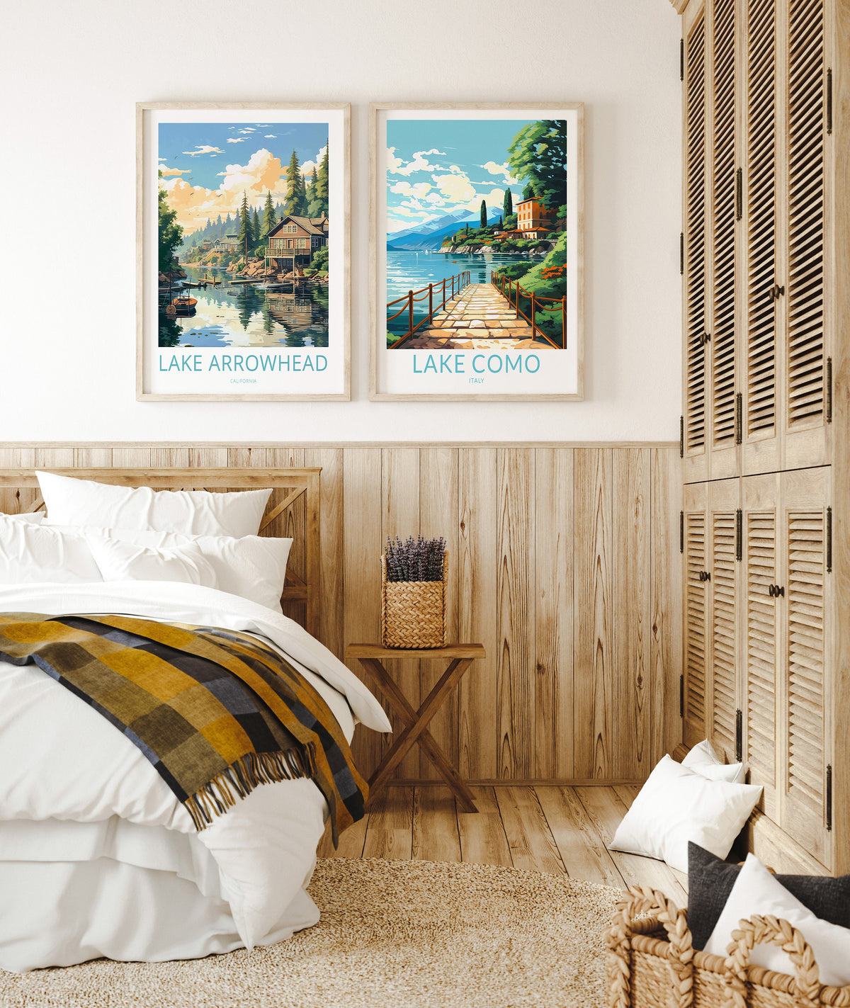 Lake Arrowhead travel poster – view 7