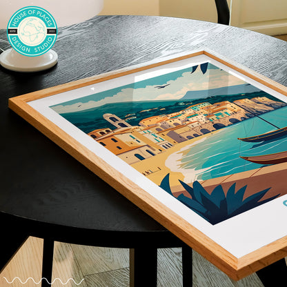 Sicily travel poster – view 4