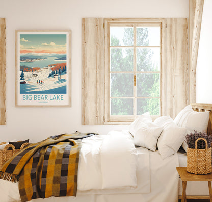 Big Bear Lake travel poster – view 5