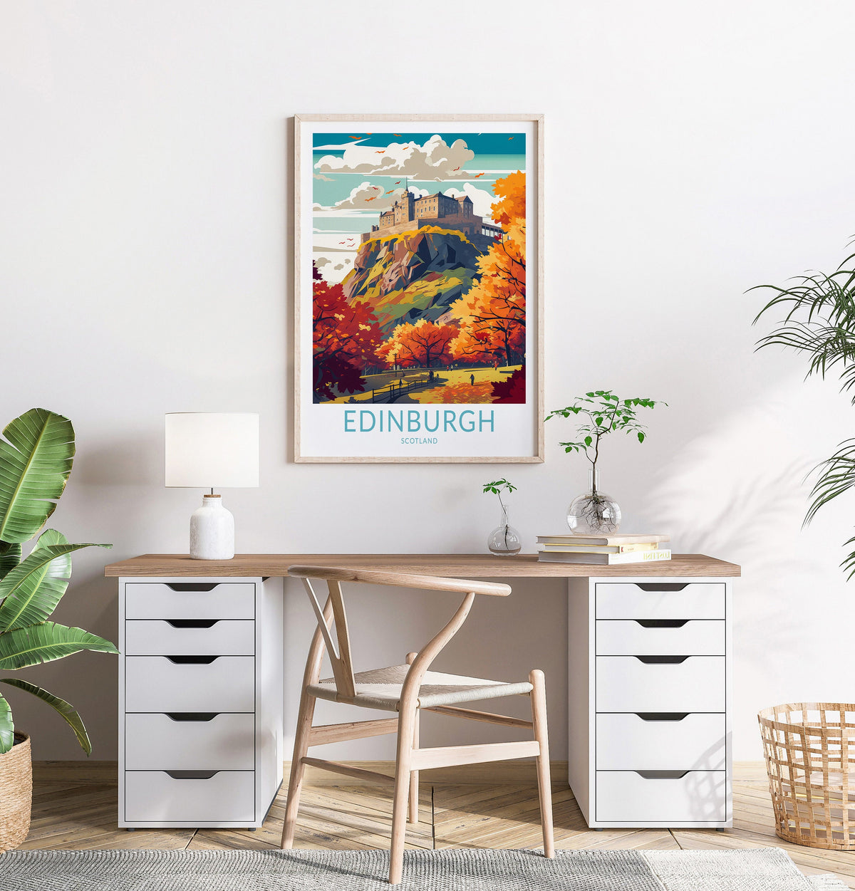 Edinburg travel poster – view 3
