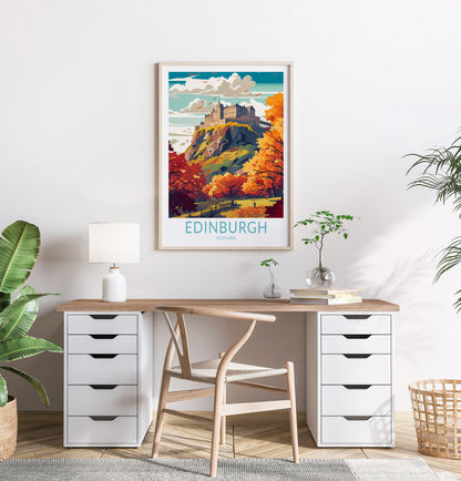 Edinburg travel poster – view 3